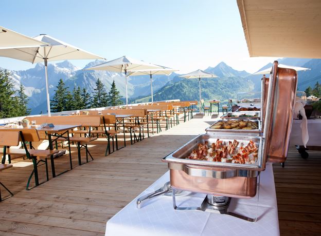 Mountain BBQ bei Vollmond